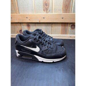 Nike Air Max 90 Black & White Youth 4.5Y Sneakers Unisex
